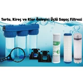 Sulook Şebeke Girişi 3 Aşama Su Arıtma Cİhazı Kireç Klor Küf Pas Tortu Tutcu Sistem - 1