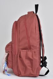 Elatae Kız Çocuk Genç Çok Gözlü Günlük Seyahat Okul Sırt Çantası Gül Kurusu 51498 thumbnail 3