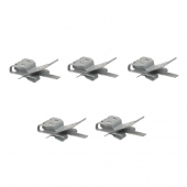 5X Ford Tampon Alt Deflektör Klipsi Sac Klips 5 Adet - 1