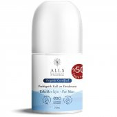 Alls Biocosmetics Organik Prebiyotik Roll on Deodorant 75 ml - Erkekler İçin - 1