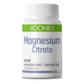 Voonka Magnesium Citrate 200 mg (Magnezyum Sitrat) 62 Tablet - 1