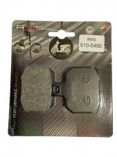 PIAGGO X9 250 2004 VE ÖNCESİ ARKA FREN BALATA RMS HENG TONG OLMAYAN KALİPER İÇİN - 1