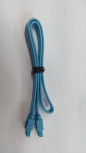 SATA Klipsli DATA Kablosu Mavi 50 cm - 3