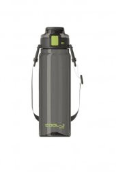 Gıpta Cool-J Well Siyah Askılı Tritan Su Matarası 900 Ml K7561 - 1