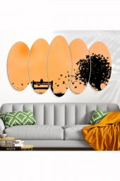 Evinemoda 5 Parçalı Mdf Tablo - 1
