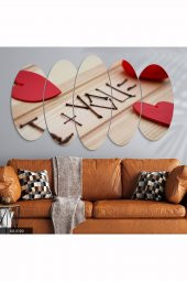 Evinemoda 5 Parçalı Mdf Tablo - 1