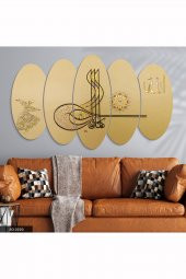 Evinemoda 5 Parçalı Mdf Tablo - 1