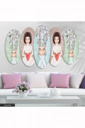 Evinemoda 5 Parçalı Mdf Tablo - 1