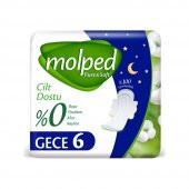 Molped Pure & Soft Pamuklu Ultra Gece Pedi 6lı - 2