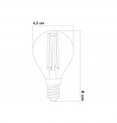 Heka Led Ampul 6W E14 3000KGün Işığı - 2