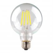 Heka Rustik Led Ampul E27 G95 6W 6500K Beyaz Işık - 1