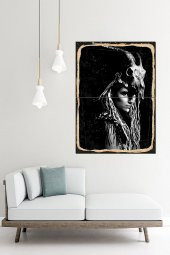 Karizma Tablo Şaman Kadın Art Mdf Poster 70cmX 100cm - 2