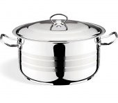 Sıla 19 Litre Çelik Derin Tencere 34 x 20 cm - 1