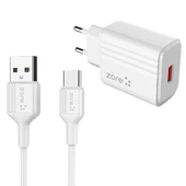 Play Serisi PL1 Type-C 2in1 Seyahat Şarj Aleti 12W - 2