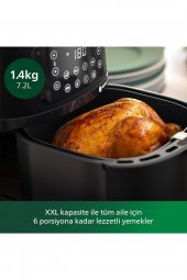 Philips Airfryer HD9285/96 5000 Serisi XXL Connected 7.2 lt Yağsız Fritöz - 3