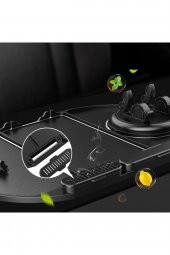 Kaymaz Telefon Tutucu Ped, Torpido Üstü Cep Telefon Tutucu Mat, Telefon Numaralıklı - 4