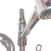 demirdokum pezzo spiralli mutfak lavabo bataryası thumbnail 7