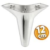 Aspen 6'lı Set Mobilya Tv Ünitesi Çekyat Koltuk Kanepe Baza Destek Ayağı Ayakları 12 Cm Krom M8 thumbnail 2