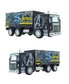 Batman Figür Temalı Oyuncak Metal Tır Batman Sevenlerin Oyuncak Metal Tır'ı 14cm. - 1