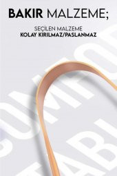 Bakır Dil Temizliyici Dil Sıyırıcı Ağız Temizleyici Dil Bakımı Diş Bakımı - 4