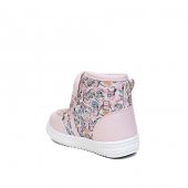 Albishoes Kız Çocuk Kız Bebek Baskılı Desenli Figürlü Cırtlı Kışlık Ayakkabı Çocuk Bebek Bot (22-30) - 3