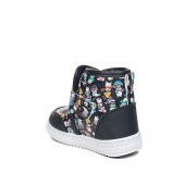 Albishoes Unisex Çocuk Bebek Baskılı Desenli Figürlü Cırtlı Kışlık Ayakkabı Çocuk Bebek Bot (22-30) - 3