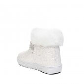 Albishoes Püsküllü Kürklü Kız Çocuk Kız Bebek Taşlı Cırtlı Kışlık Ayakkabı Çocuk Bebek Bot (21-30) - 3