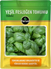 YEŞİL FESLEĞEN TOHUMU 30 ADET MİS KOKULU - 1