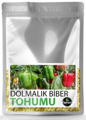 DOLMAKLIK BİBER TOHUMU YÜKSEK VERİM 30 ADET - 1