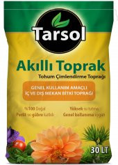 AKILLI TOPRAK 100 KATKILI 30 LT FİDE BİTKİ TOHUM YETİŞTİRME YÜKSEK VERİM - 1