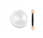 İnci Tozu Protez Tırnak Nail Art Beyaz Ayna Inci Tozu Oje Desen - 3