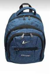 Escape Unisex Laptop Bölmeli Seyahat Spor Ve Okul Sırt Çantası - 3