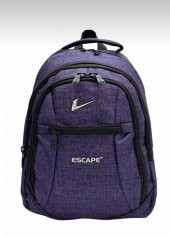 Escape Unisex Laptop Bölmeli Seyahat Spor Ve Okul Sırt Çantası - 1