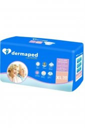 Hasta Bezi Bel Bantlı Yetişkin  Xl Beden 30 Adet (süper Emici) Dermaped - 1