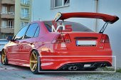 HONDA CİVİC VTEC 2 CUSTOM ARKA TAMPON EKİ KARLIK FİBERGLASS BOYASIZ - 3