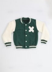 Cs Yeşil Unisex Kolej Ceket - 8