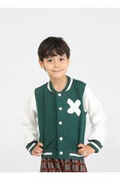 Cs Yeşil Unisex Kolej Ceket - 12