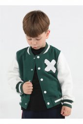 Cs Yeşil Unisex Kolej Ceket - 1