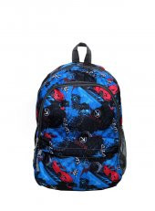 Ölmezler Araba Desenli 3 Lü İlk Okul Çantası Mavi - 2