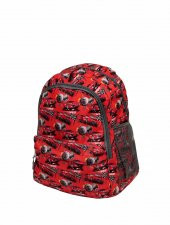 Ölmezler Araba Desenli 3 Lü İlk Okul Çantası Kırmızı - 4