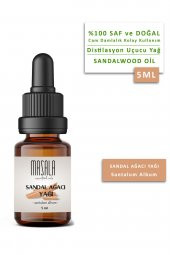 Masala Sandal Ağacı Yağı 5 ml. (Sandalwood Essential Oil) - 1