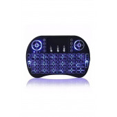 Mini kablosuz klavye tek el klavye 2.4G USB kablosuz klavye I8 - 1