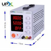 Upx K3005F 0-30V 0- 5A Tek Çıkışlı Dc 4 Haneli Ayarlı Güç Kaynağı - 2
