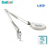 Bakon BK500C-15X 15w Led Akrobat Büyüteç 127 mm 15 Diopter Mercek ( Loop ) - 1