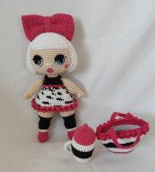 Lol Diva Amigurumi Organik Oyuncak - 1