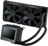 ASUS ROG RYUJIN III 240 ARGB OLED 3.5inch LCD AURA SYNC RGB 3X NOCTUA IPPC 2000 PWM 120MM FAN SIVI CPU SOGUTUCUSU - 1