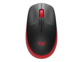 LOGITECH  M191 KABLOSUZ 1000 DPI KIRMIZI MOUSE 910-005910 - 1