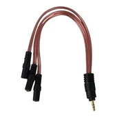 POWERMASTER PM-12283 3.5MM STEREO 3X DİŞİ KULAKLIK ÇOKLAYICI (3 BOĞUMLU - 20 CM) - 2