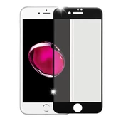 Bufalo iPhone 8 Plus / 7 Plus Ekran Koruyucu 9D Temperli Cam - Siyah - 1