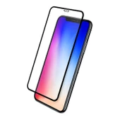 Bufalo iPhone XS Max Ekran Koruyucu 9D Temperli Cam - Siyah - 1
